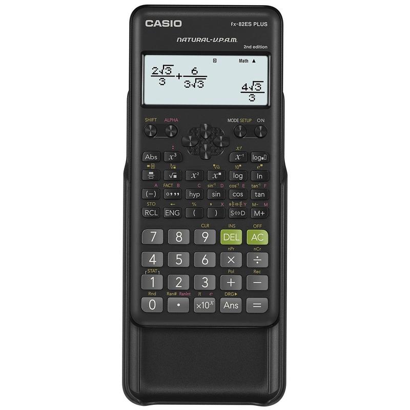 Calculadora Científica Casio Fx-82es Plus Bk 252 Funções